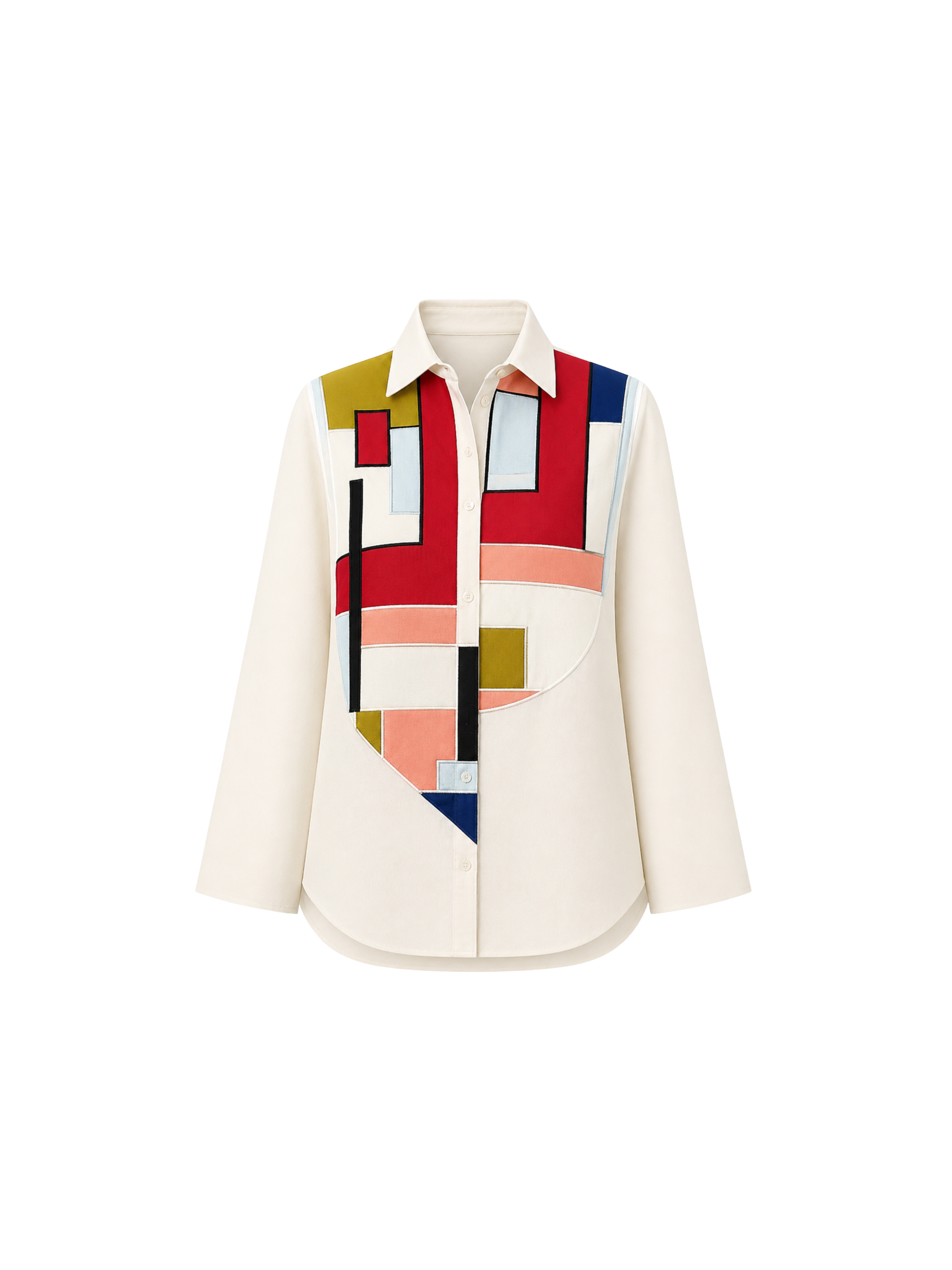 Axara Appliquéd Shirt for Women