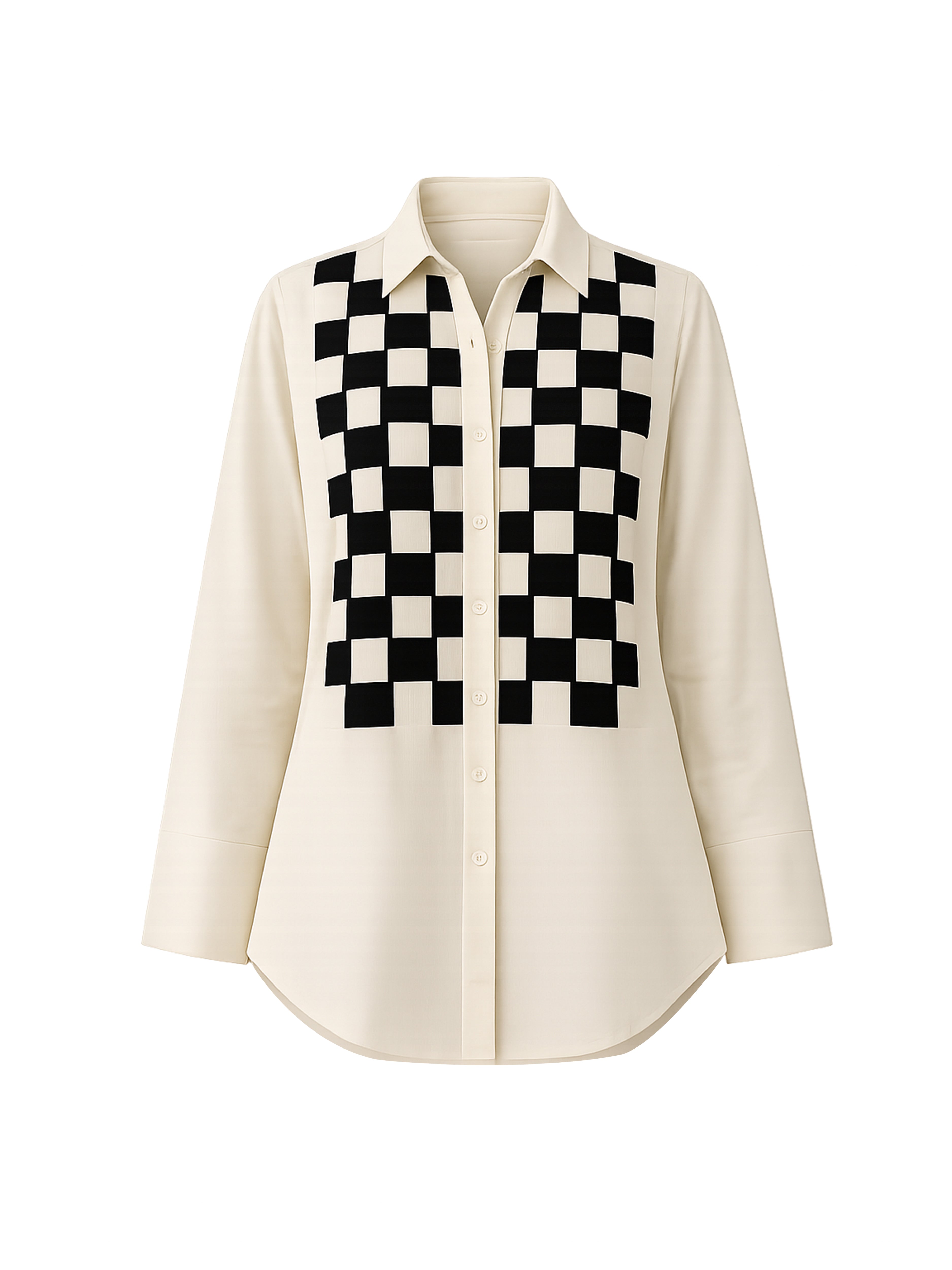 Checkmate Cotton Shirt for Women