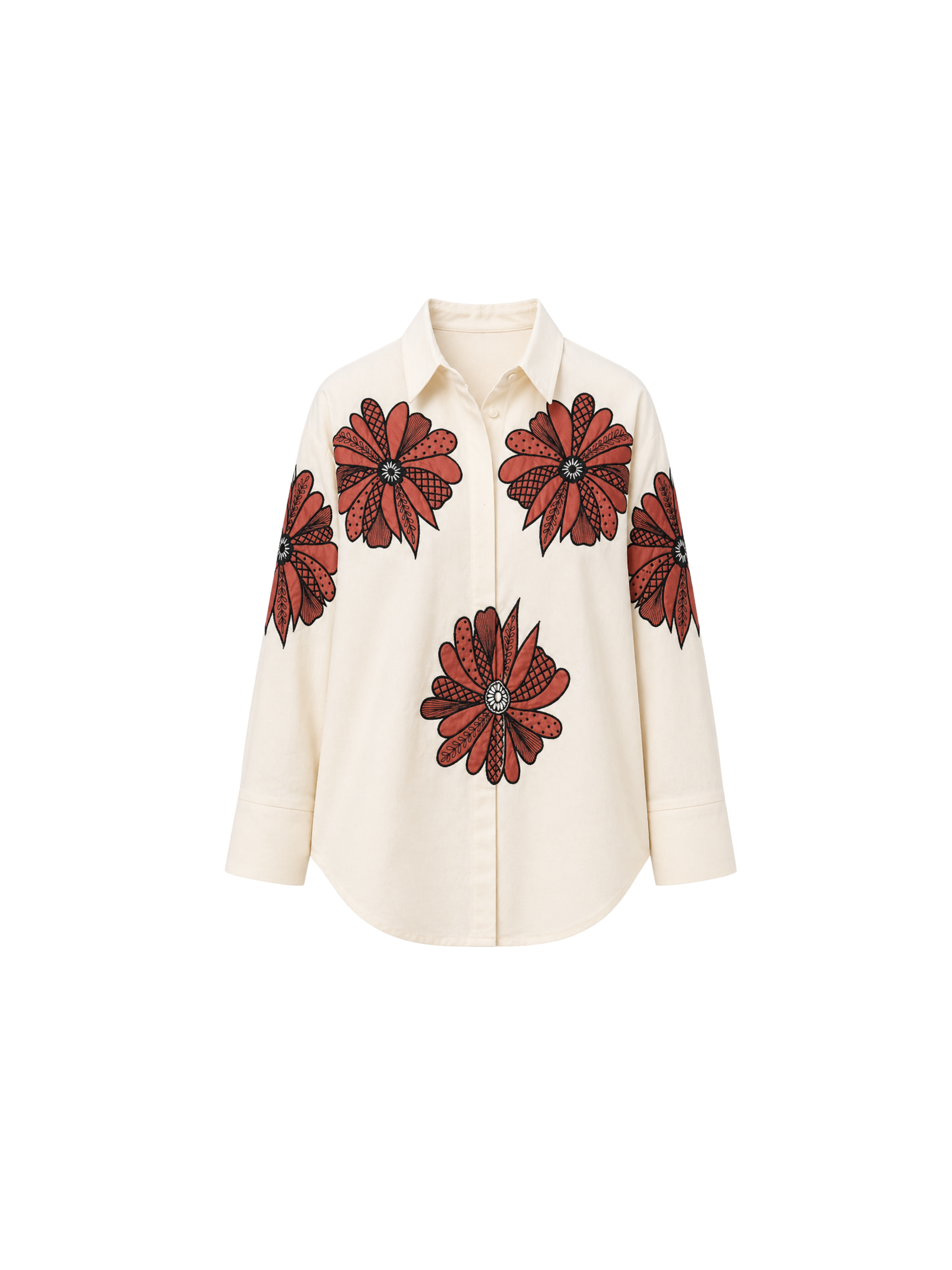 Ritzy appliquéd Shirt for Women
