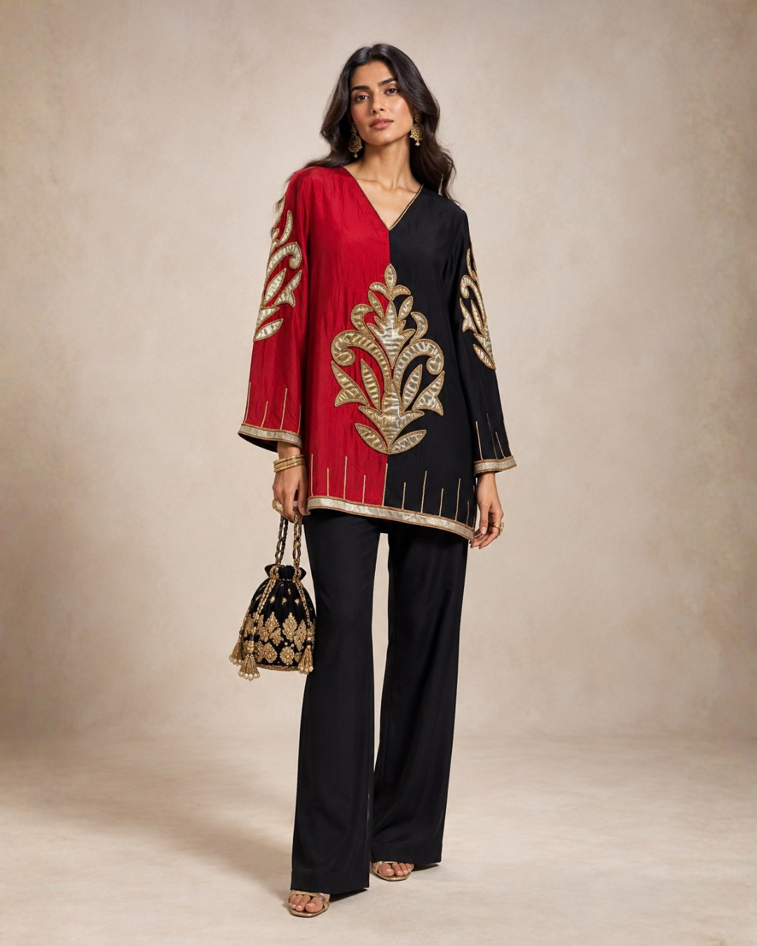 Royal Gilded Co-ord Set
