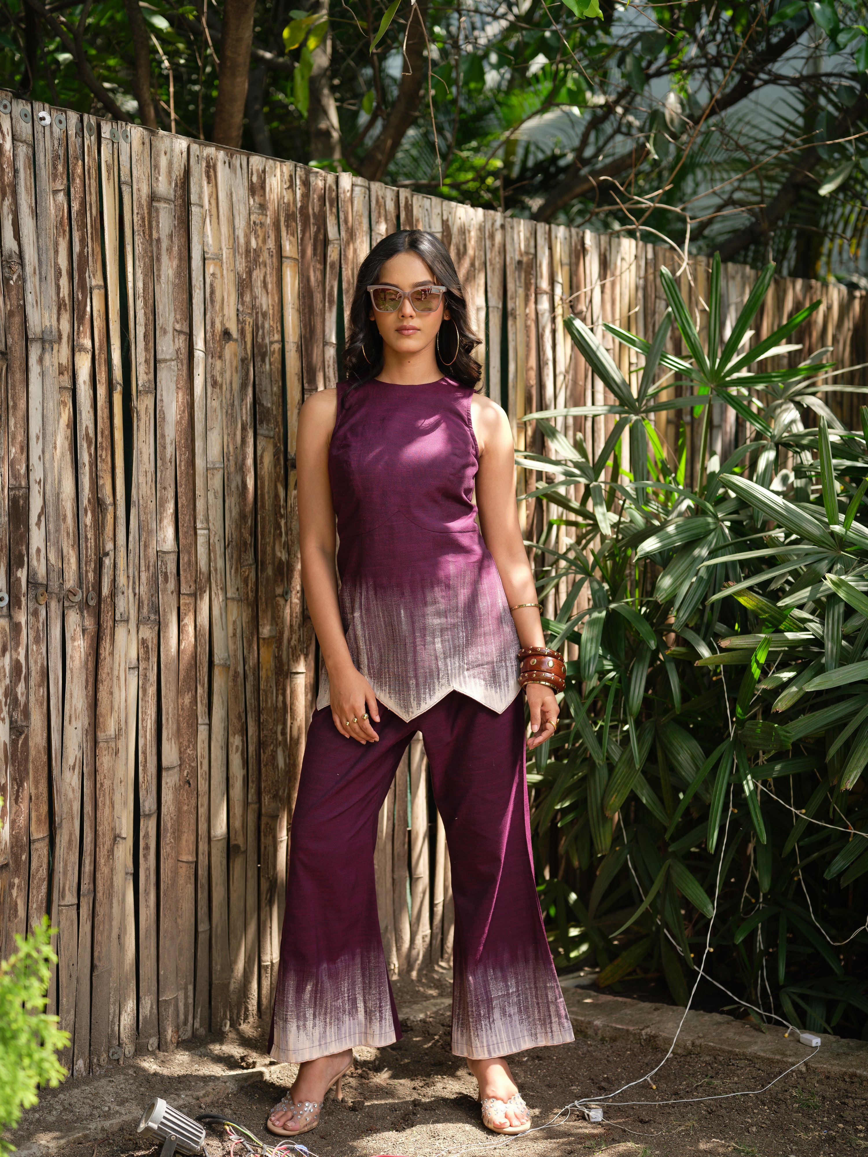 The Brushstroke Hand-painted Kurta for Women