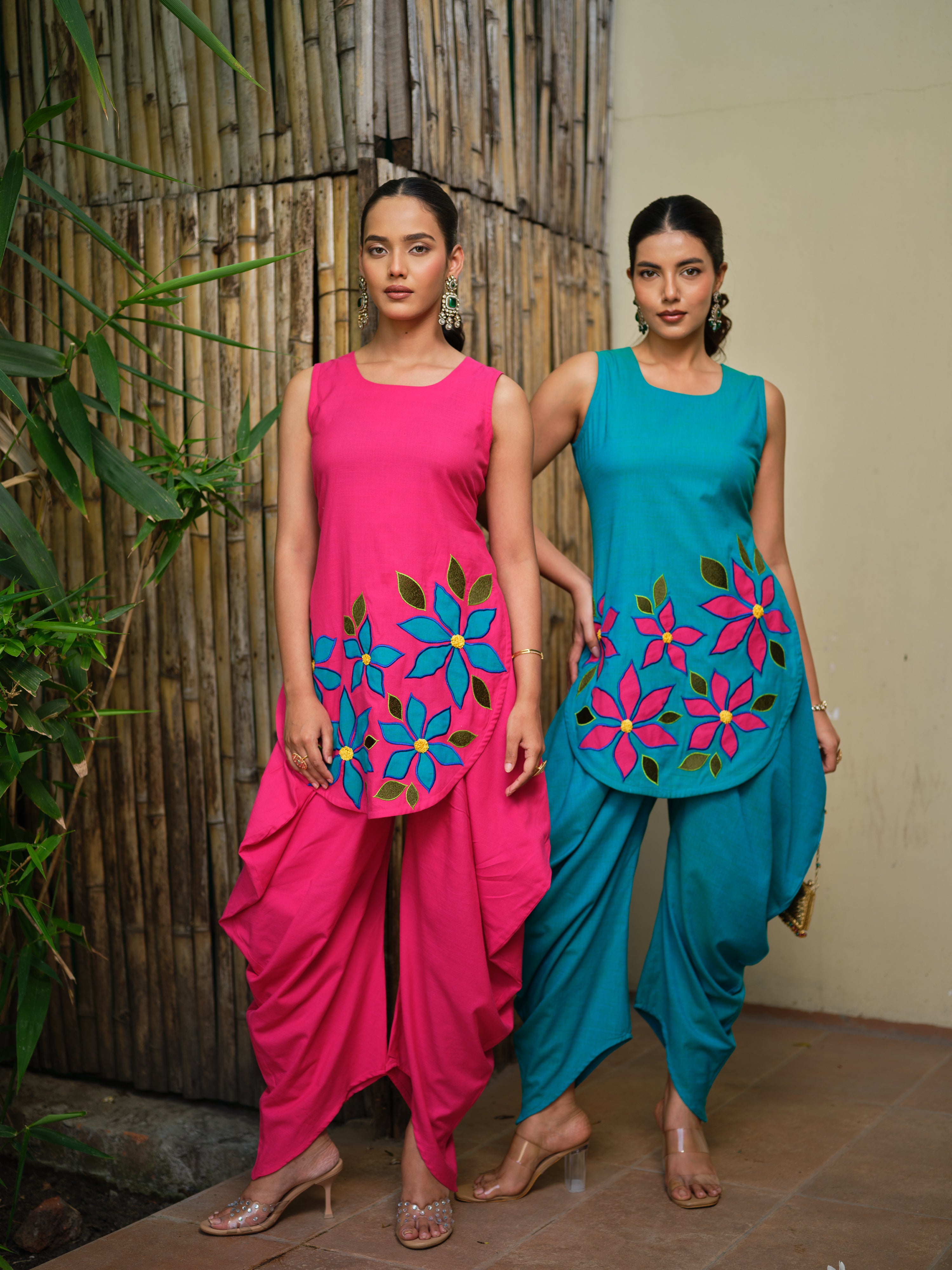 The Gul Edit Cotton - dhoti set for Women