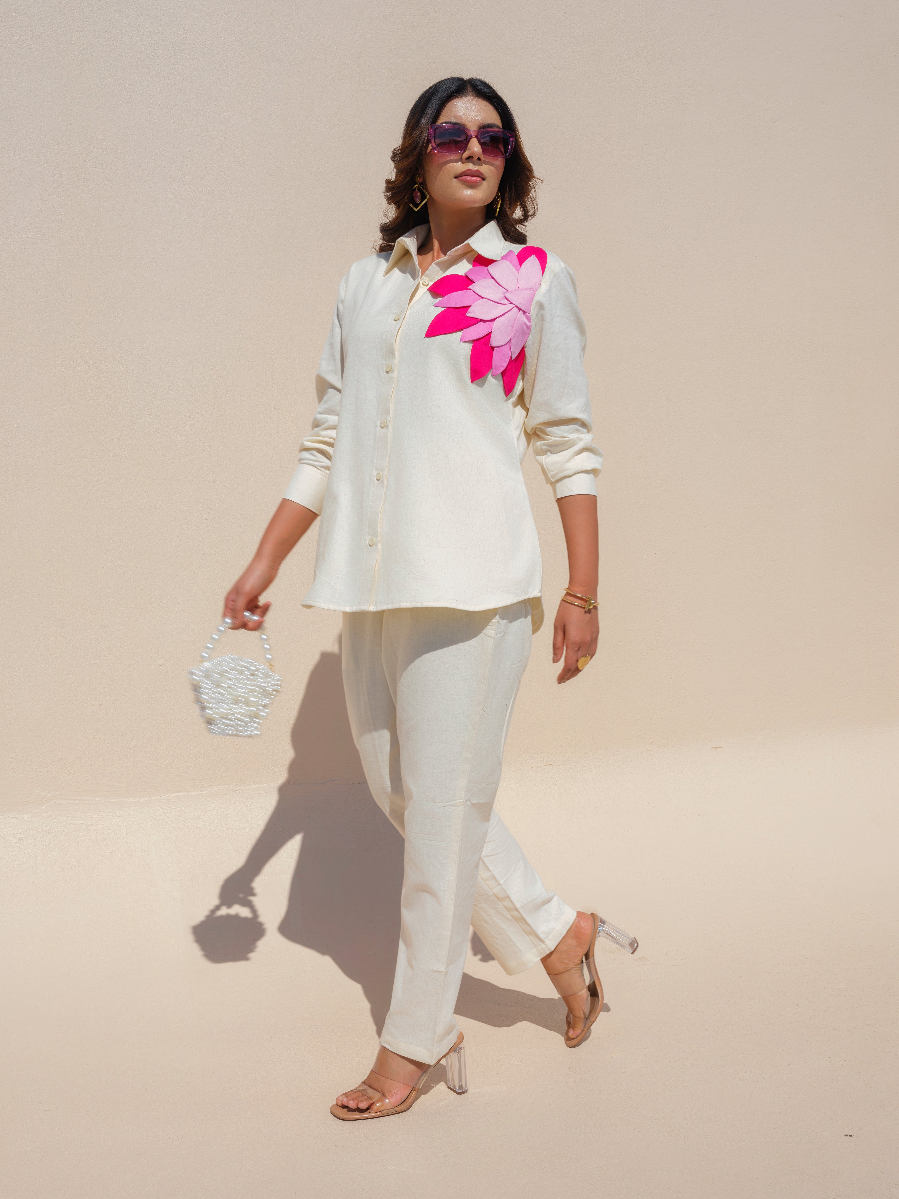 Cassidia Petal Shirt for Women