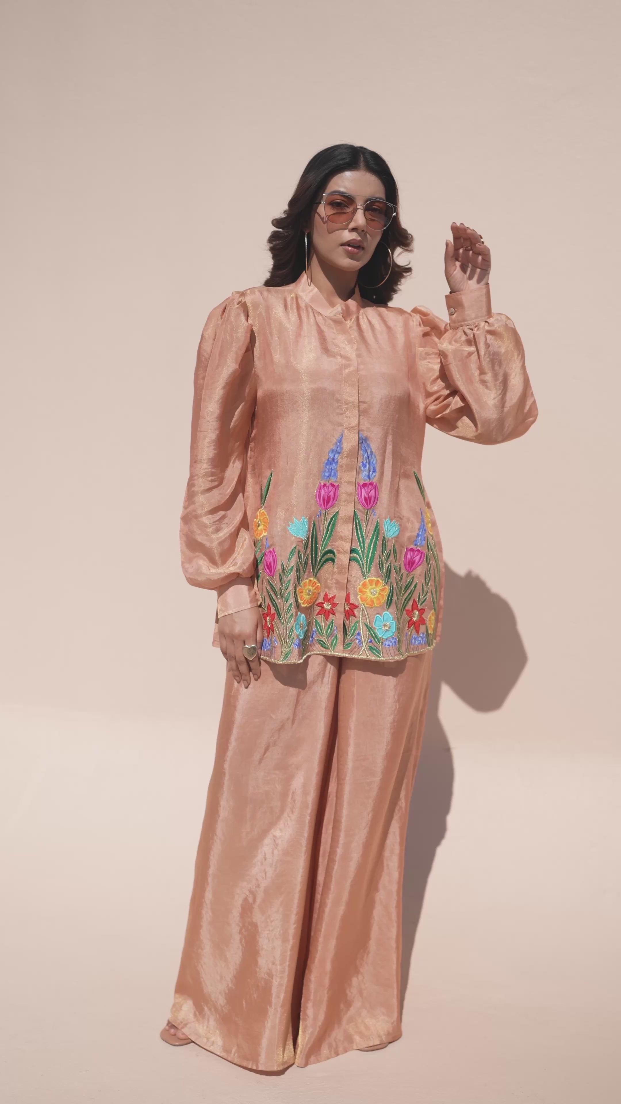 Crimson Twilight  Co-ord Set